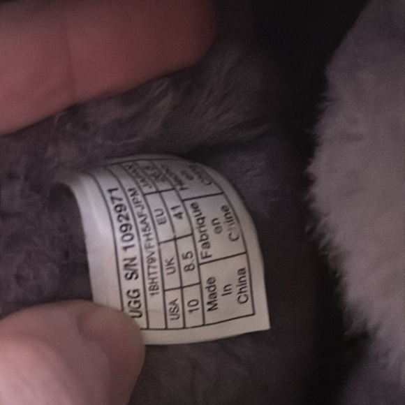 UGG Jackee Knot Sparkle Boots Stormy Grey - Picture 10 of 16